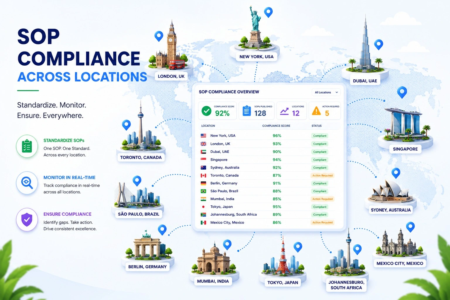 How to Ensure SOP Compliance Across Locations: The Complete Guide for Multi-Location Businesses