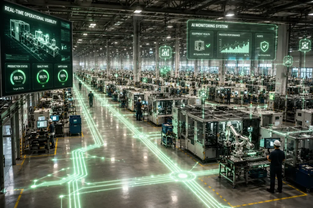 Real Time Operational Visibility For Modern Factories