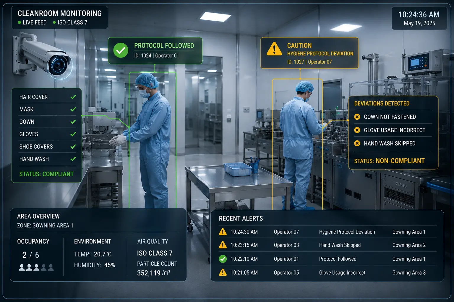 How AI Video Analytics Using CCTV Detects SOP Violations in Real Time