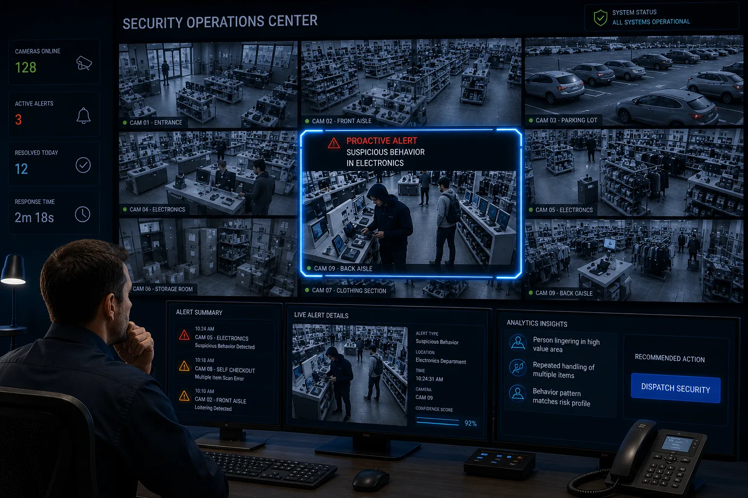 How Existing CCTV Infrastructure Supports AI Video Analytics for Retail Theft Reduction