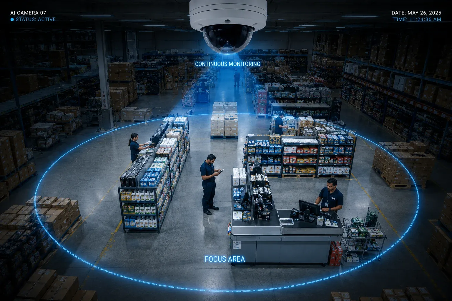 How Enterprises Use AI Video Analytics Using CCTV to Monitor Operational Deviations in Real Time