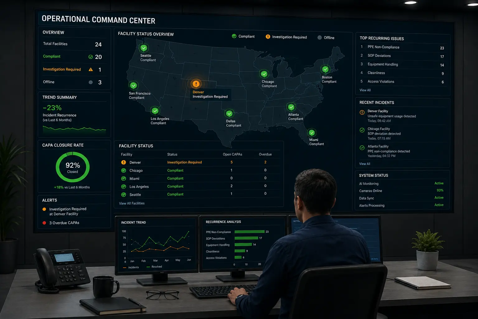Compare CAPA Management with AI Video Analytics vs Traditional CAPA Workflows