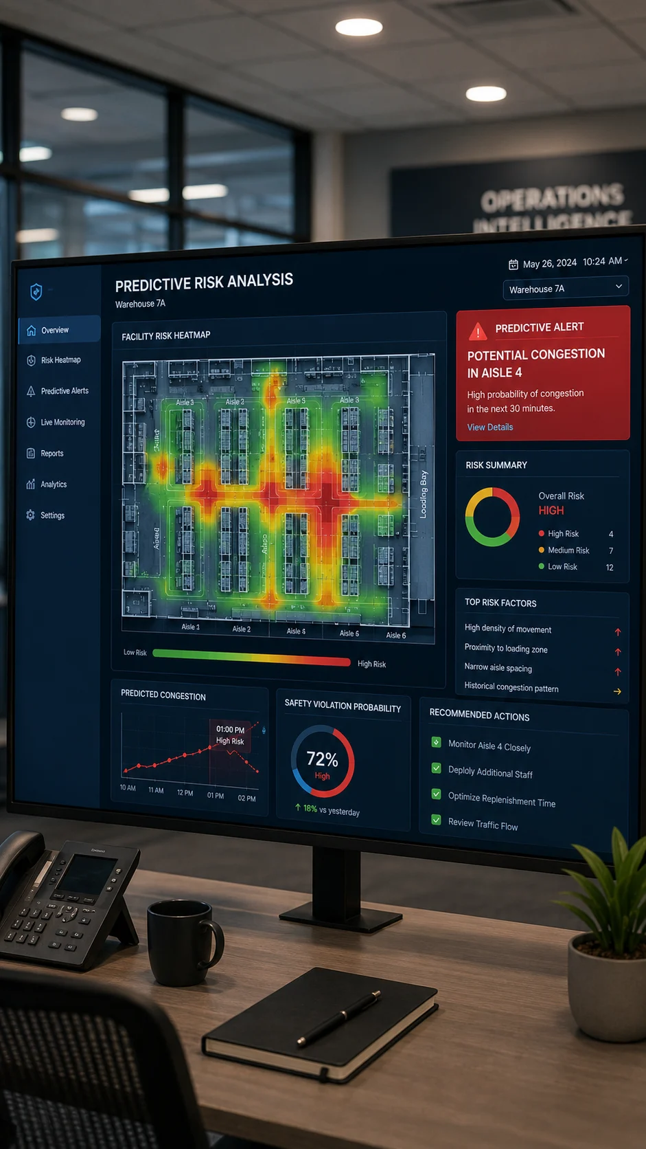 Compare Reactive Surveillance vs Predictive AI Video Analytics Using CCTV