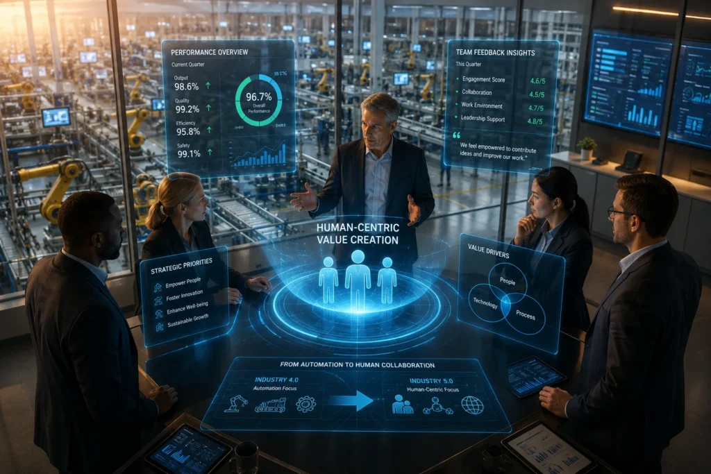 Beyond Industry 4.0: What Industry 5.0 Means For Enterprise Leaders