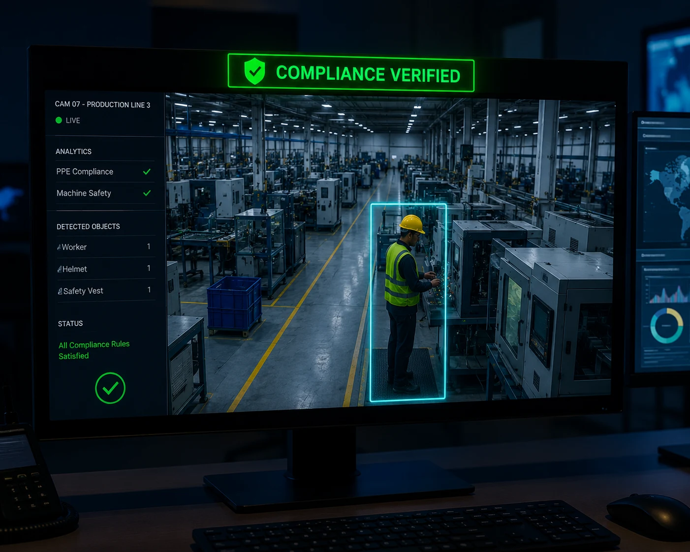 Compare AI Video Analytics for Compliance Monitoring vs Traditional Internal Audit Processes