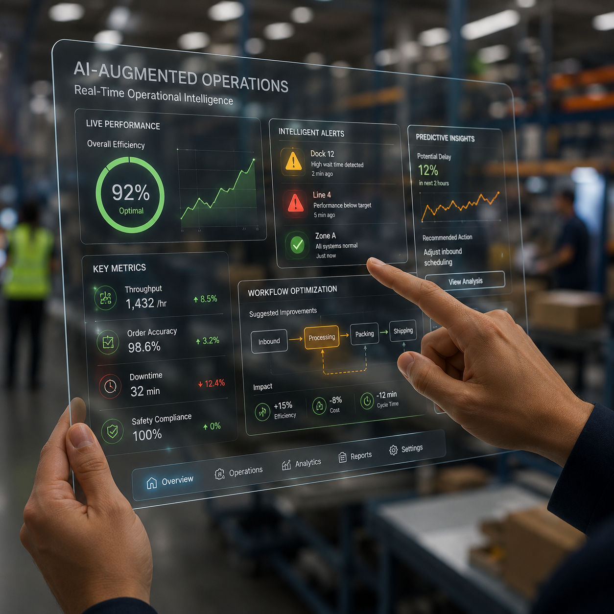 The New Operating Model: AI-Augmented Operations