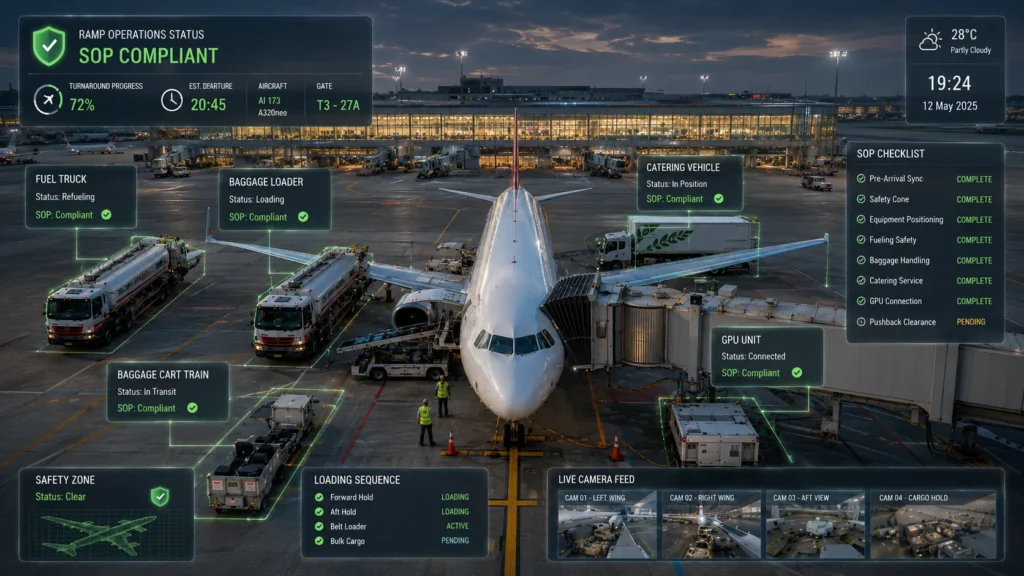 AI-Based SOP Analytics for Airport Services