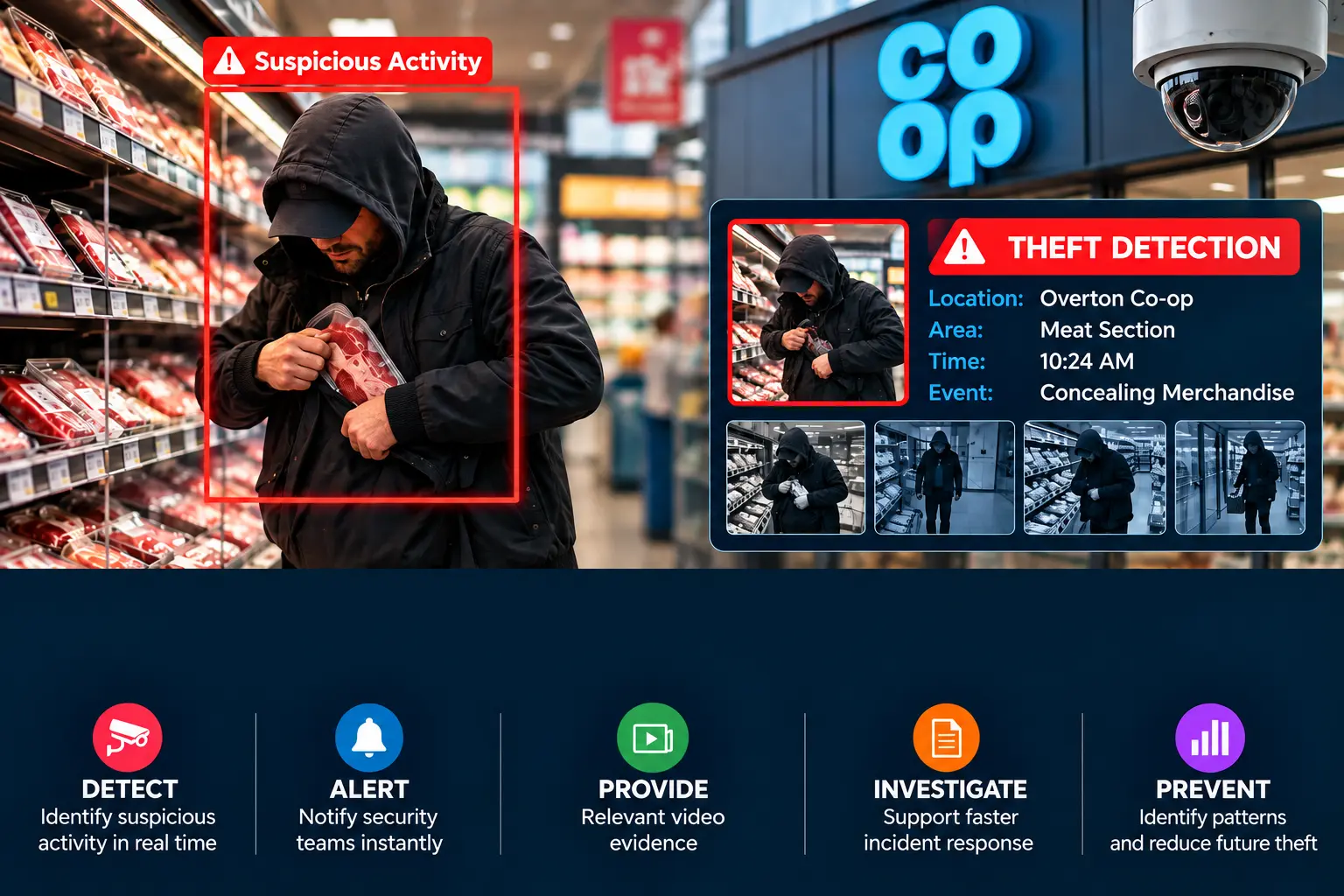 Overton Co-op Meat Theft