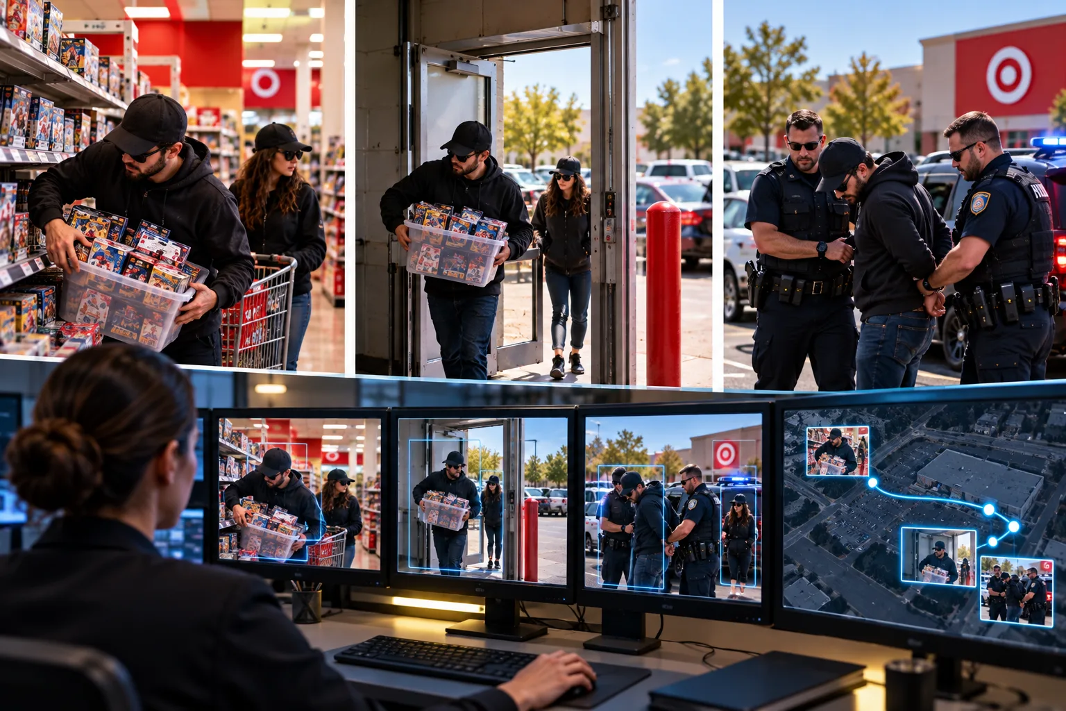 Palm Coast Target Trading Card Shoplifting