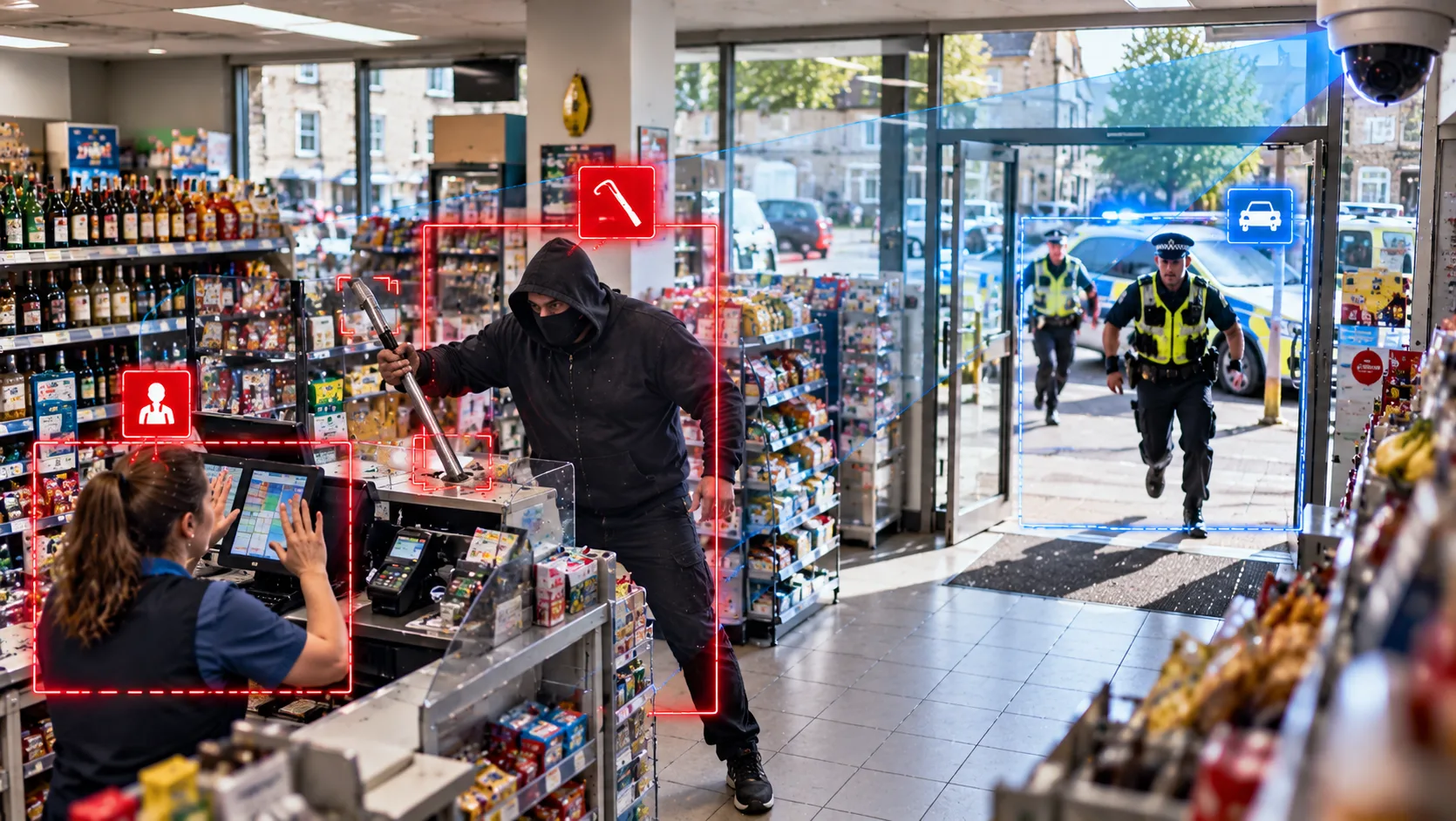 Tredegar Shop Robbery